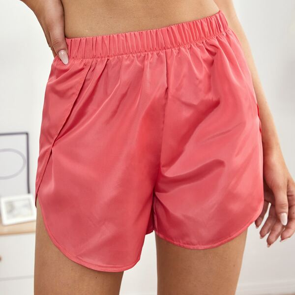 

Solid Tulip Sports Shorts, Watermelon pink