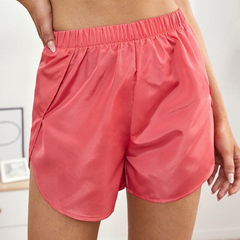 

Solid Tulip Sports Shorts, Watermelon pink