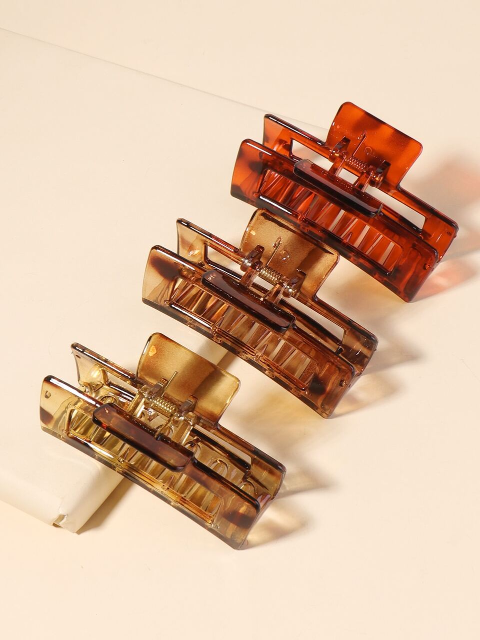8pcs Simple Hair Claw Casual Claw Clips Hair Clips Hair Jaw Clip Hair Clamps Hair Clutch Hair Catcher Clip