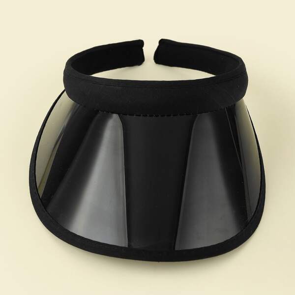 

Clear Visor Hat, Black