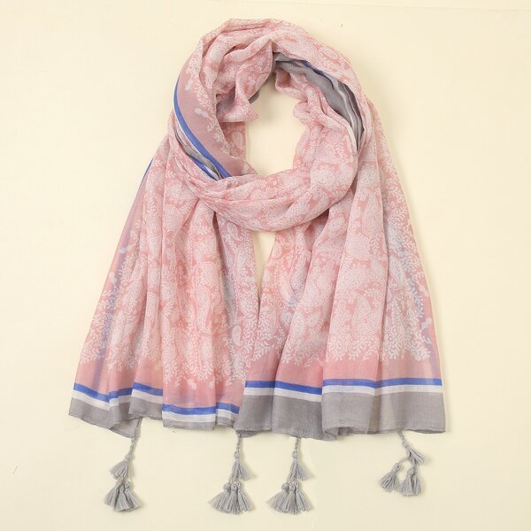 

Paisley Print Scarf, Multicolor