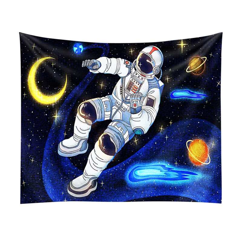 

Astronaut Print Tapestry, Multicolor