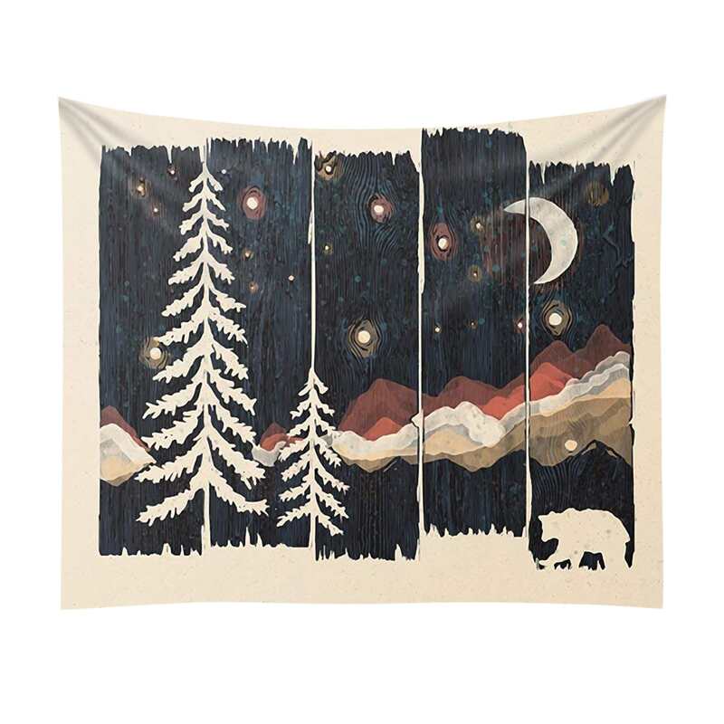 

Scenery Pattern Tapestry, Multicolor