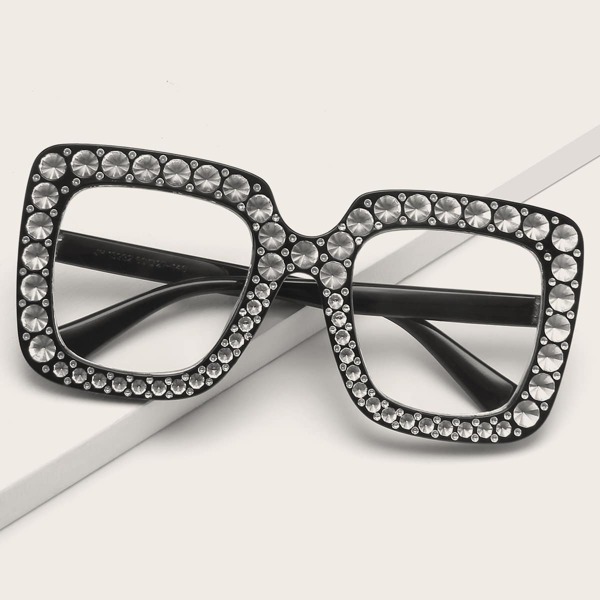 

Rhinestone Decor Glasses