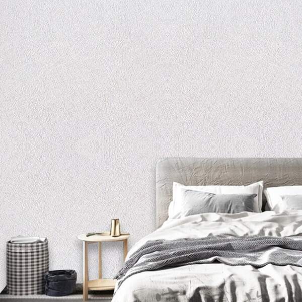 

1sheet Plain Waterproof Wall Paper, White
