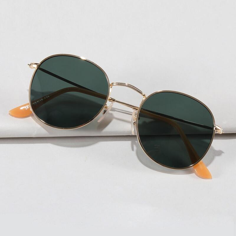 

Top Bar Round Frame Sunglasses
