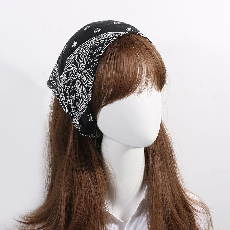 

Paisley Pattern Hair Band, Multicolor