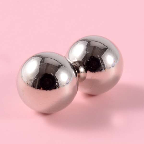 2pcs Stainless Steel Nipple Ring, Silver