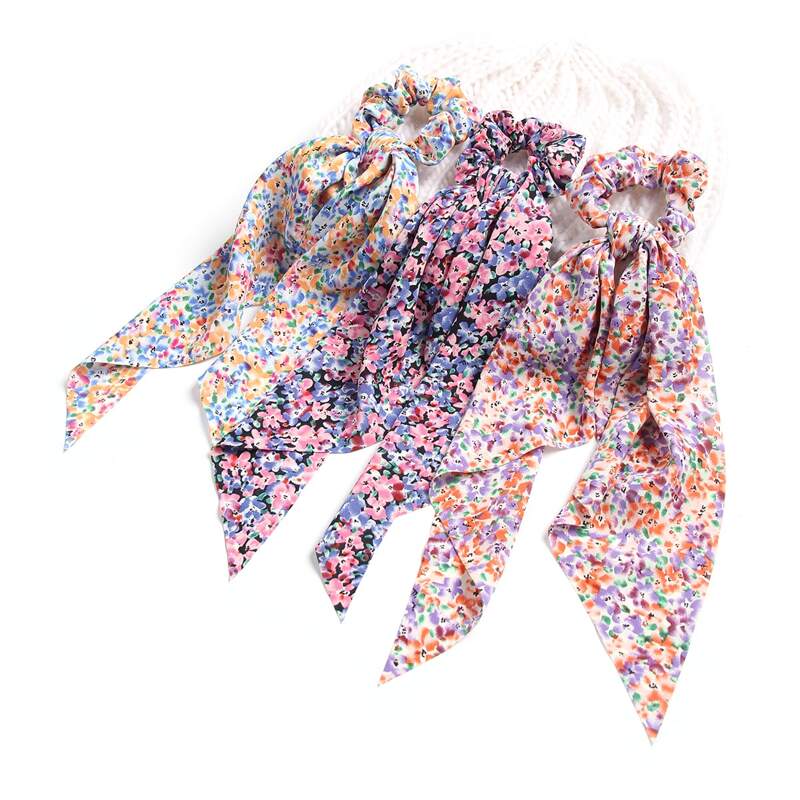 

3pcs Ditsy Floral Pattern Scrunchie, Multicolor