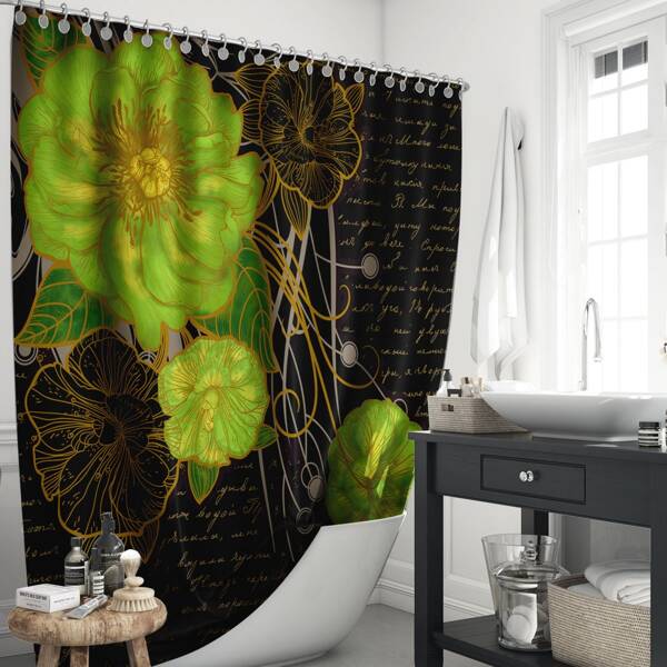 

Plant Print Shower Curtain, Multicolor