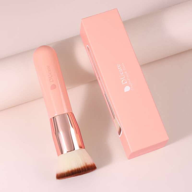

1pc Foundation Brush, Pink