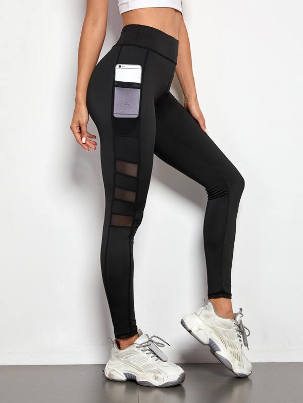 Gym leggings phone pocket clearance