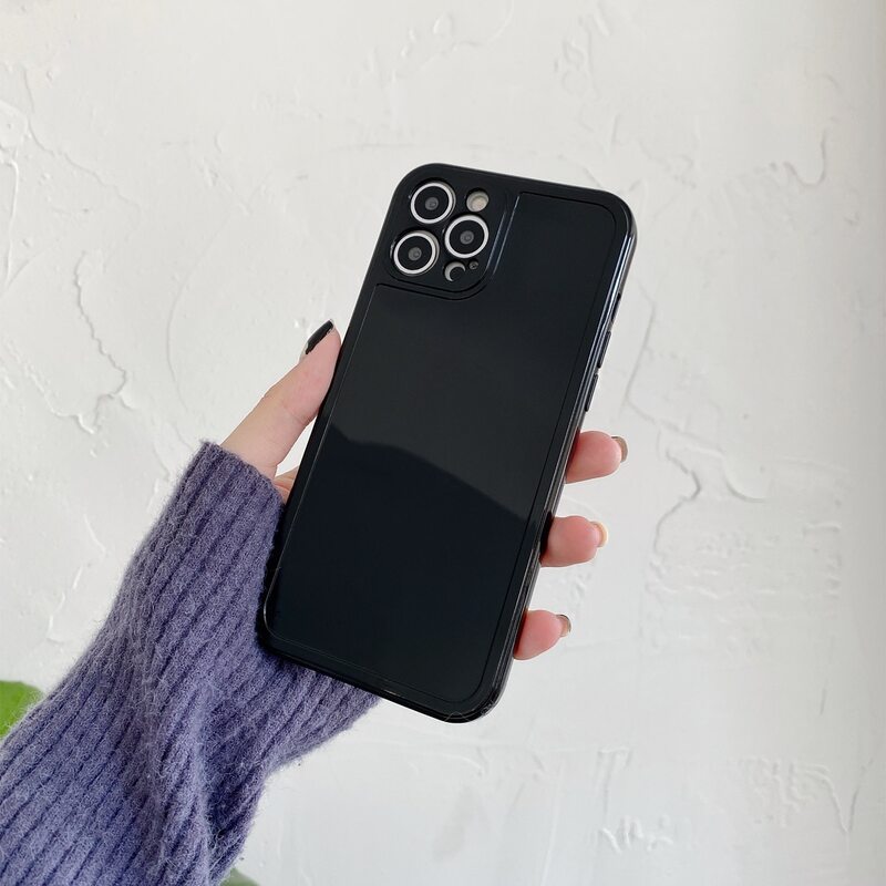 

Solid iPhone Case, Black