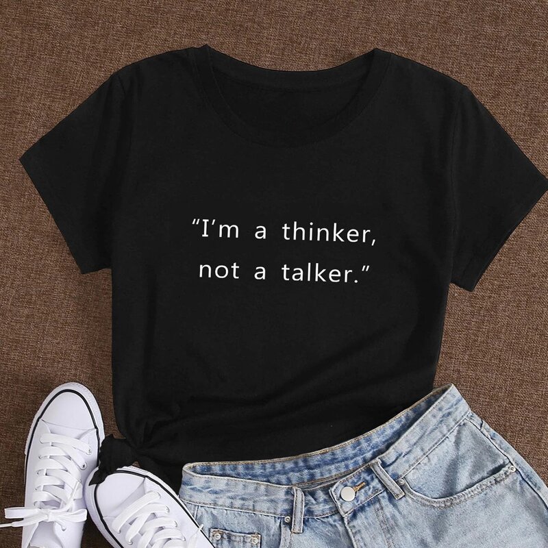 

Slogan Graphic Tee, Black