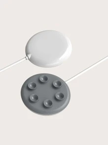 15W Sucker Wireless Charger - White - View 3