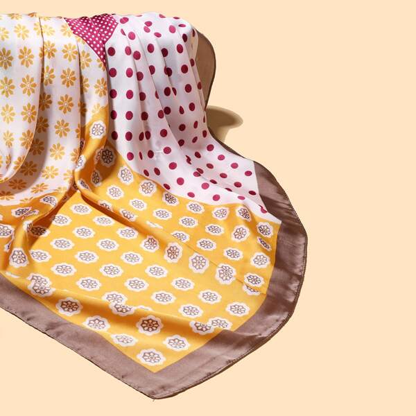 

Flower Print Bandana, Multicolor