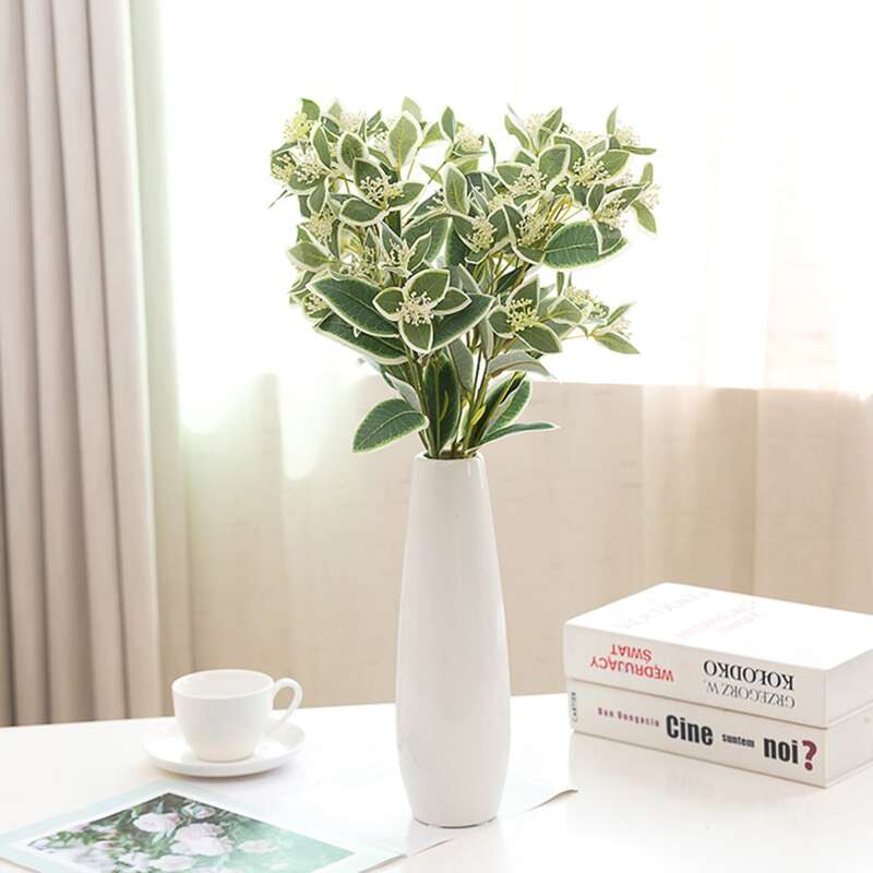 

1bunch Artificial Leaf, Green