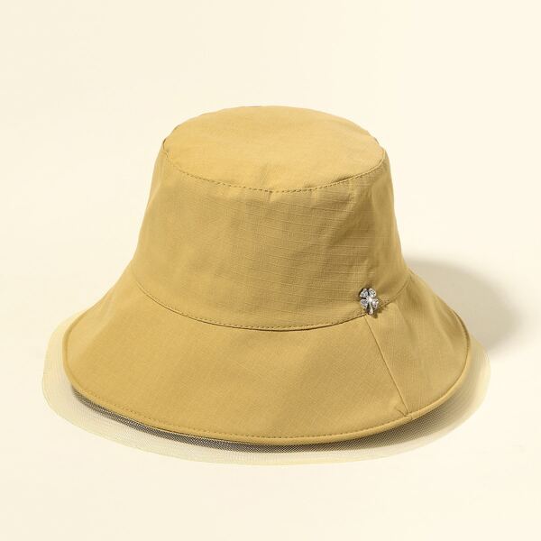 

Clover Decor Bucket Hat, Yellow