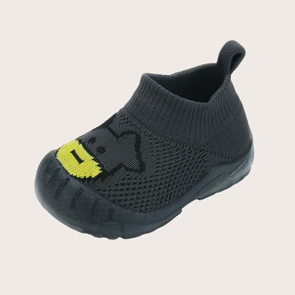 

Baby Boy Cartoon Graphic Sneakers, Black
