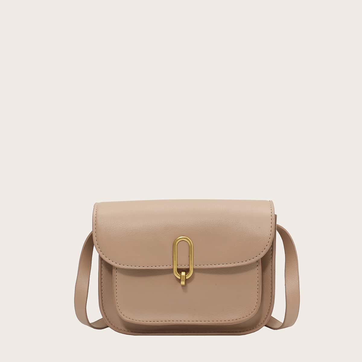 

Flap Crossbody Bag, Khaki