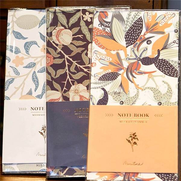 

1pc Mixed Pattern Cover Random Notebook, Multicolor