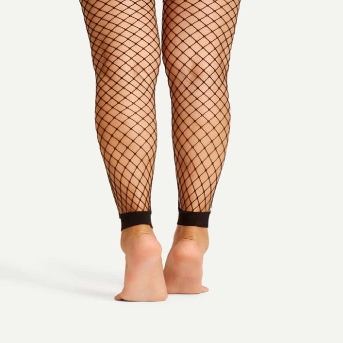 

Plain Fishnet Tights, Black