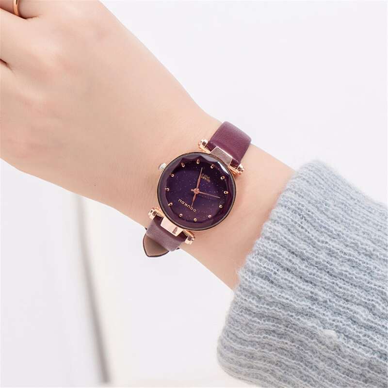 

Starry Sky Dial Quartz Watch