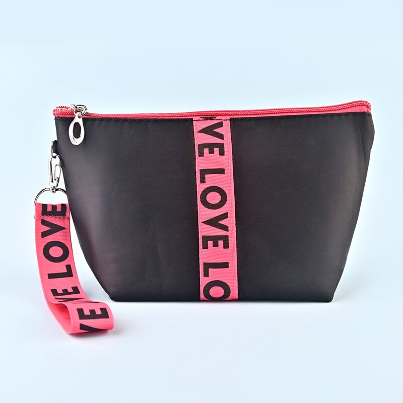 

Letter Graphic Makeup Bag, Multicolor