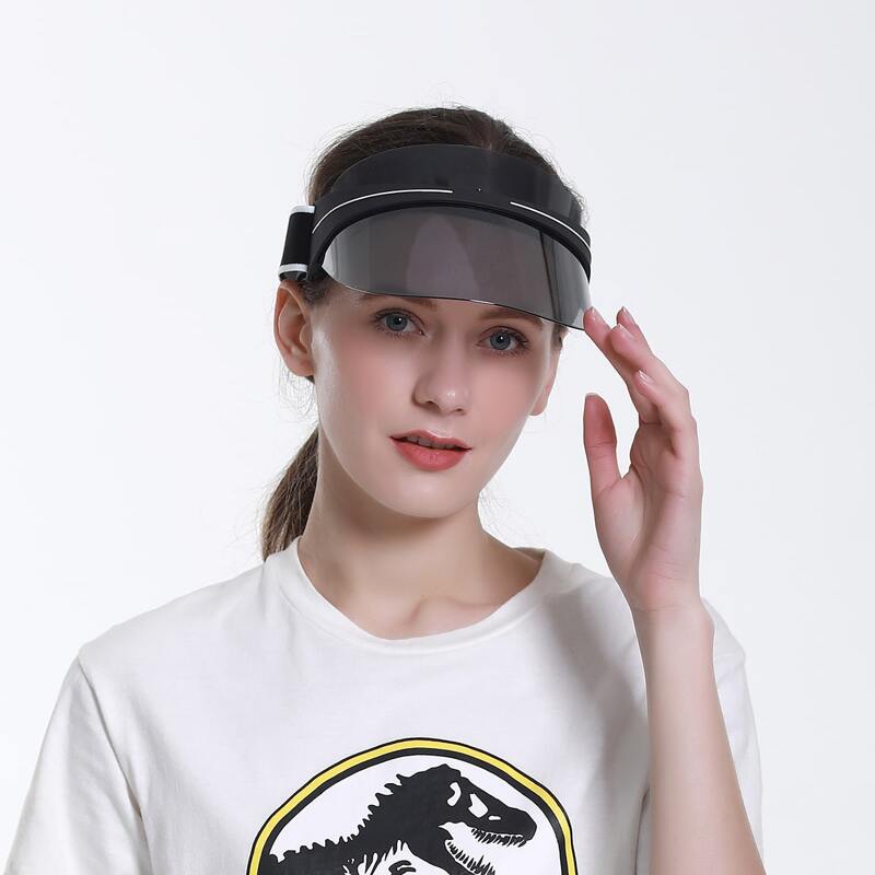 

Clear Visor Hat, Grey