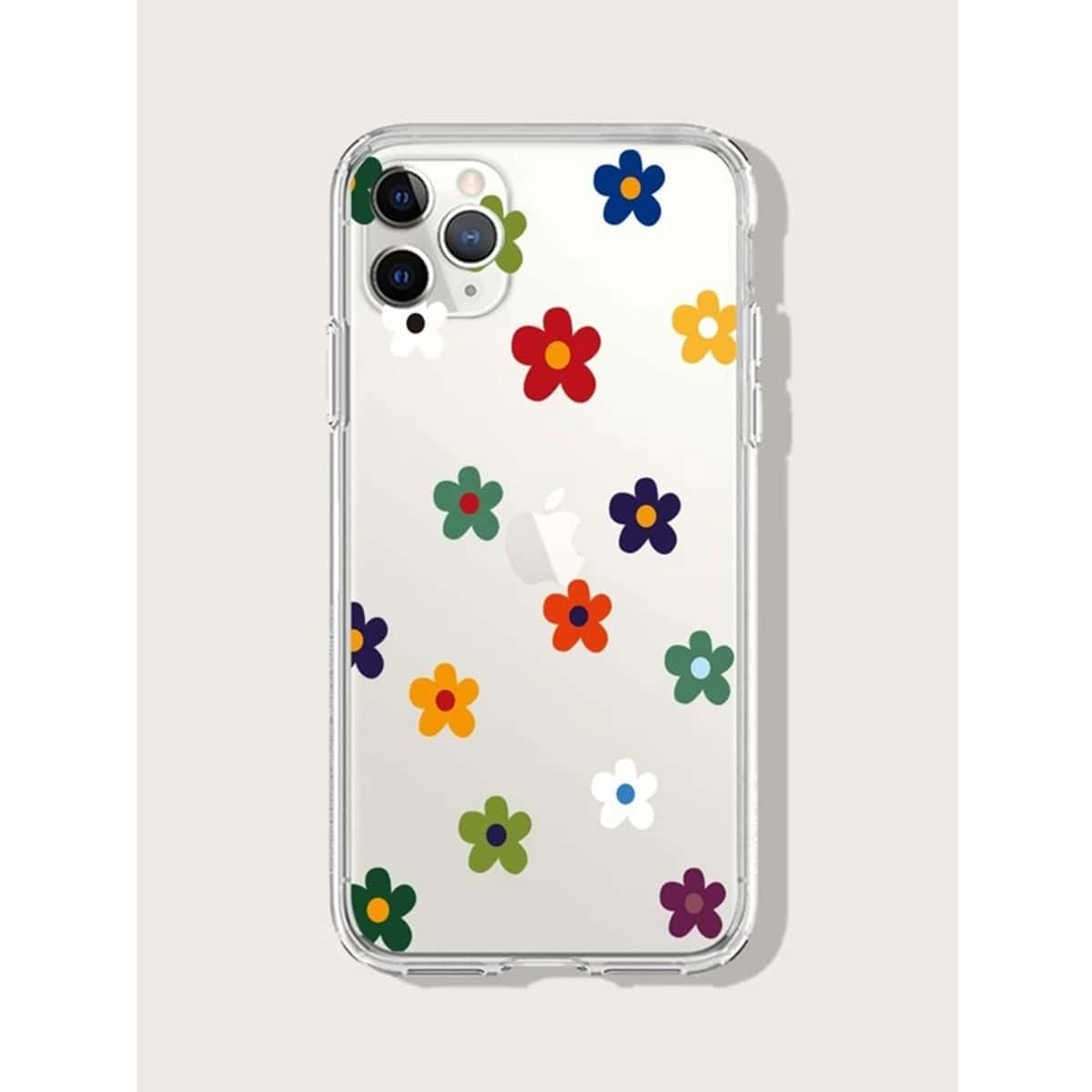 

Floral Clear iPhone Case