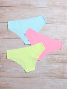 3 piezas set bragas sin costura - Multicolor - Ver 2