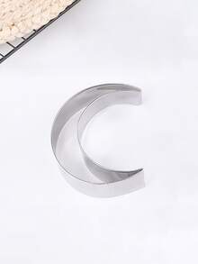 1入組月亮造型餅乾模具 - 銀色 - 查看 3