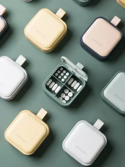 1pc Random Color Mini Pill Box - 100 Mother's Day Gift Ideas