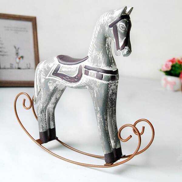 

Trojan Horse Art Decoration, Grey