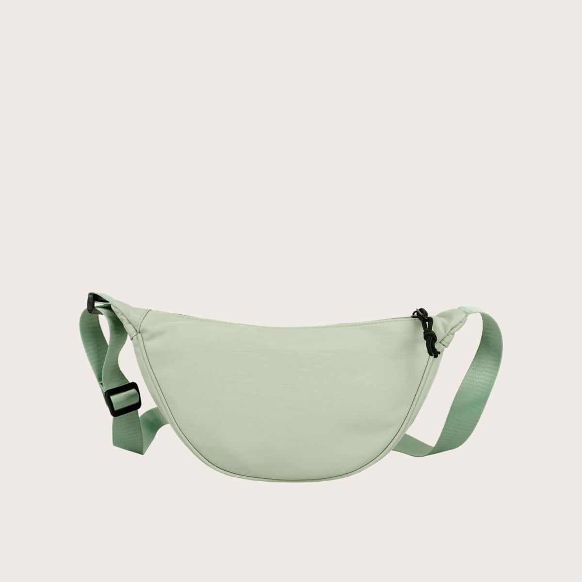 

Crossbody Hobo Bag, Mint green