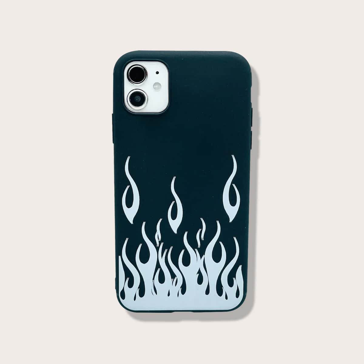 

Flame iPhone Case, Clear