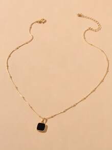 Collar De Geográfico - Amarillo Oro - Ver 2