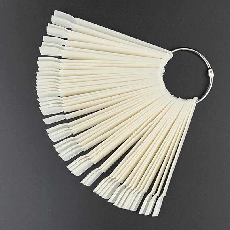 

50pcs Nail Polish Color Card, White