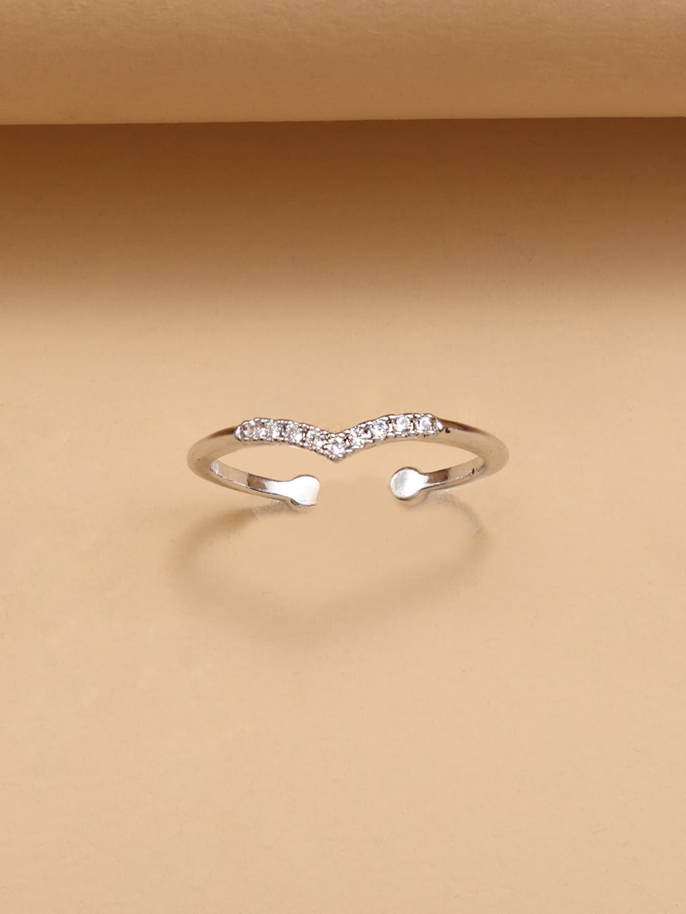 Rhinestone Decor Ring