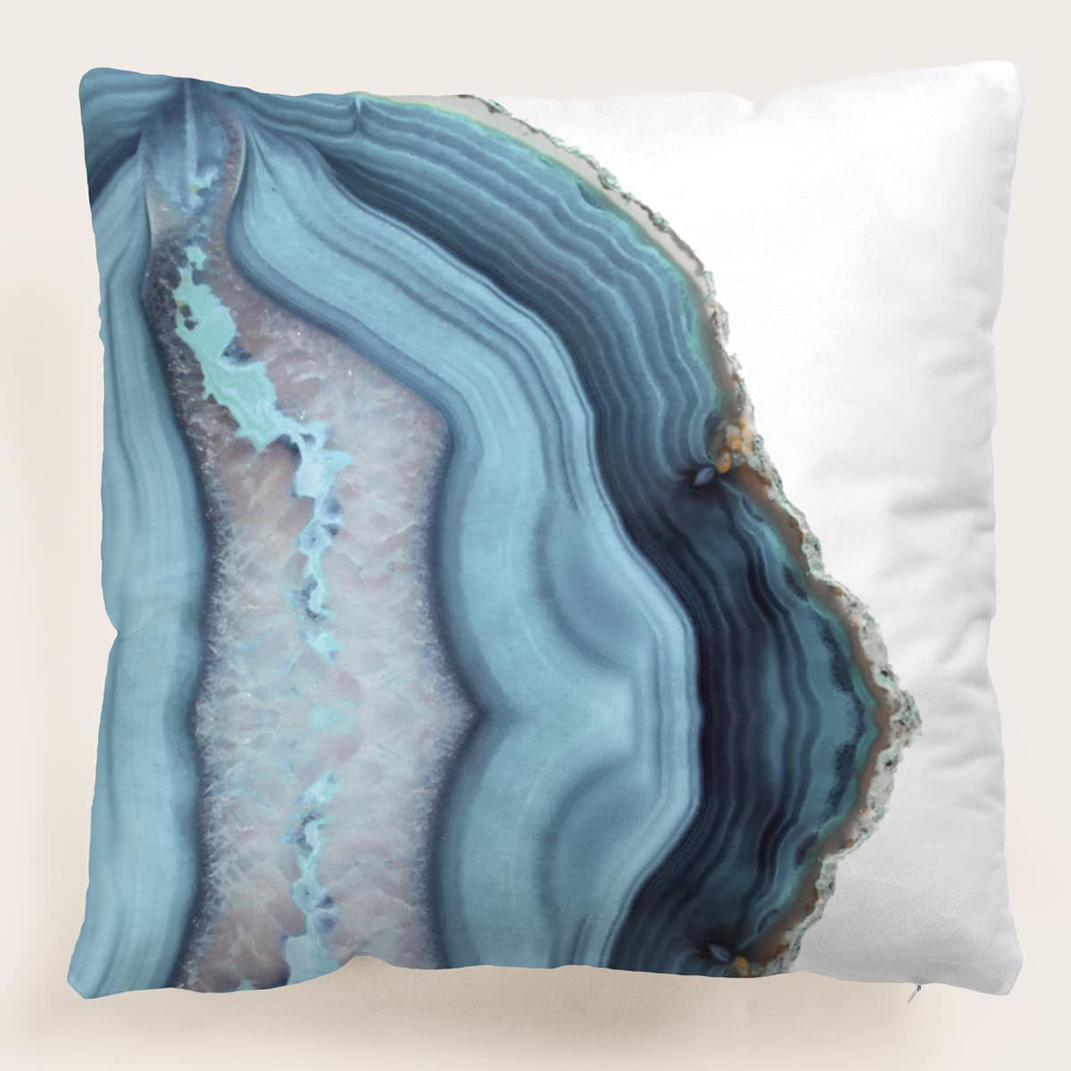 

Marble Pattern Cushion Cover Without Filler, Multicolor