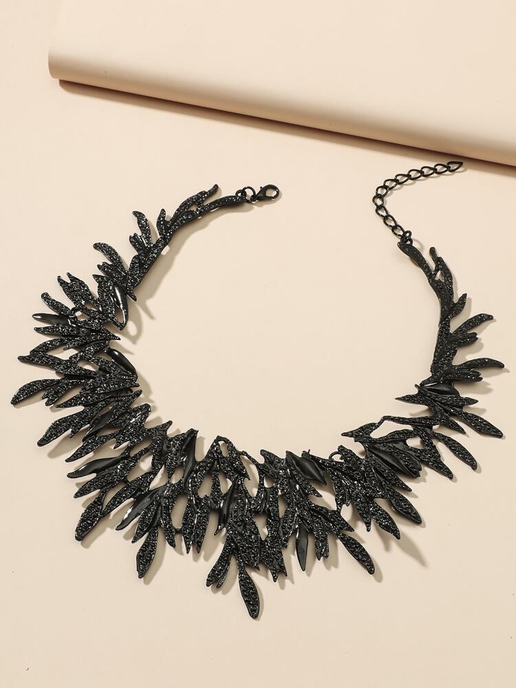 Solid Asymmetric Necklace For Women