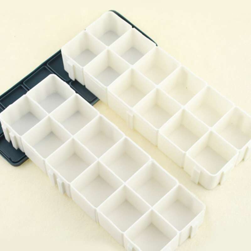

1pc 12 Grid Palette With Lid, Multicolor