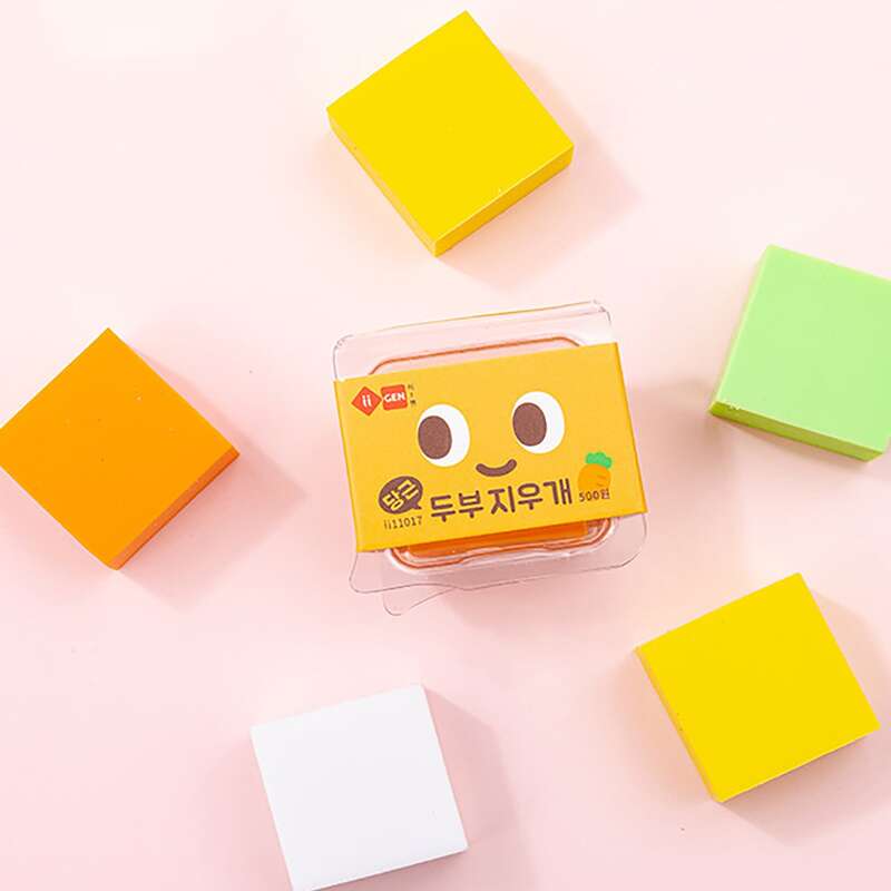 

1pc Random Color Eraser, Multicolor