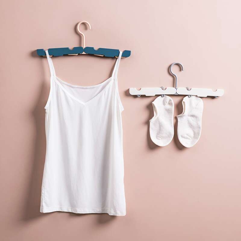 

1pc Random Color Collapsible Hanger, Multicolor