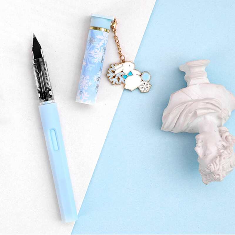 

1pc Cartoon Rabbit Pen, Baby blue