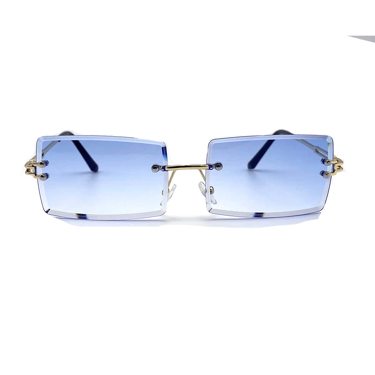 

Rimless Rectangle Frame Sunglasses