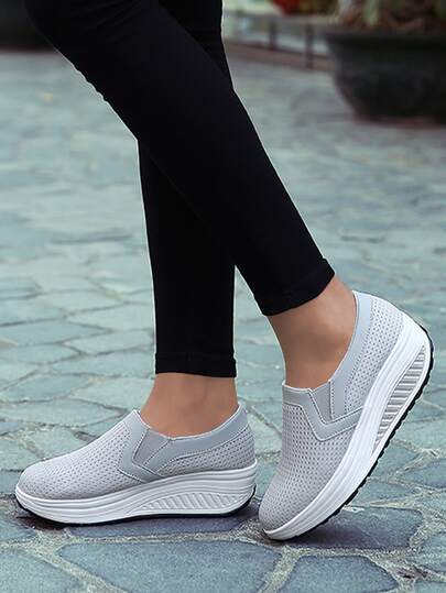 shein white trainers