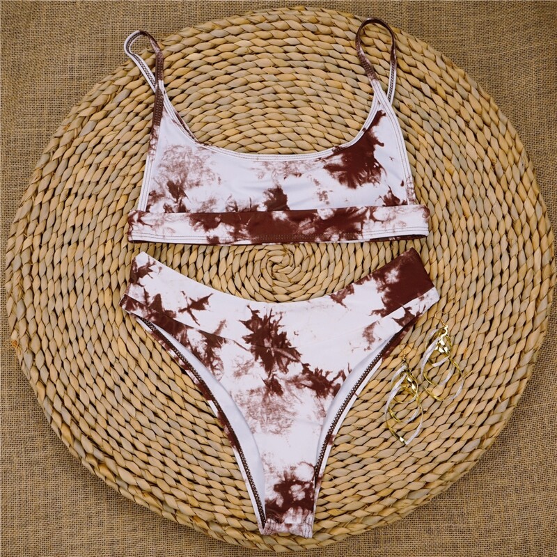 

Tie Dye Bikini Swimsuit, Multicolor