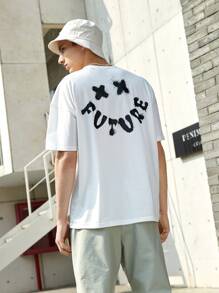 Manfinity VCAY 男士字母圖案上衣