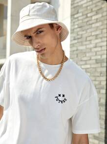 Manfinity VCAY 男士字母圖案上衣